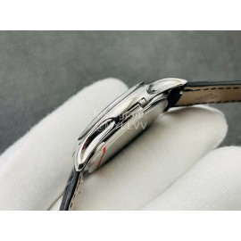 Patek Philippe Zf Factory 38mm Black Dial Leather Strap Watch