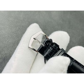 Patek Philippe Zf Factory 38mm Black Dial Leather Strap Watch