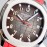 Patek Philippe 316l Steel Rubber Strap Watch Red