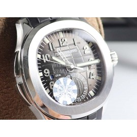 Patek Philippe Aquanaut Black Rubber Strap Watch