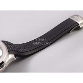 Patek Philippe Aquanaut Black Rubber Strap Watch