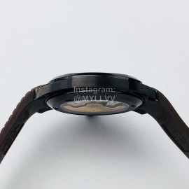 Patek Philippe Pff Factory Dcl Case Rubber Strap Watch Coffee