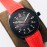 Patek Philippe Pff Factory Dcl Case Rubber Strap Watch Red