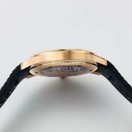 Patek Philippe 3k Factory 40mm Dial Rubber Strap Watch