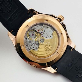 Patek Philippe 3k Factory 40mm Dial Rubber Strap Watch