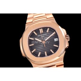 Patek Philippe Fashion Steel Strap Gray Dial Watch