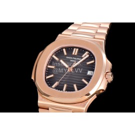 Patek Philippe Fashion Steel Strap Gray Dial Watch