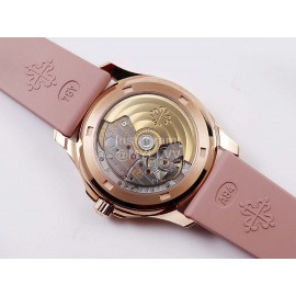 Patek Philippe Aquanaut New Diamond Rubber Strap Watch For Women