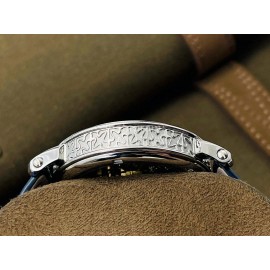 Patek Philippe Pff Factory Navy Leather Strap 42mm Dial Watch