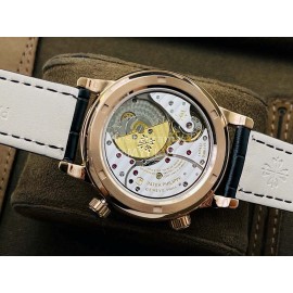 Patek Philippe Pff Factory Diamond Leather Strap 42mm Dial Watch