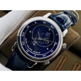 Patek Philippe Pff Factory Fashion Leather Strap 42mm Dial Watch
