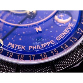 Patek Philippe 42mm Dark Blue Dial Multifunctional Watch