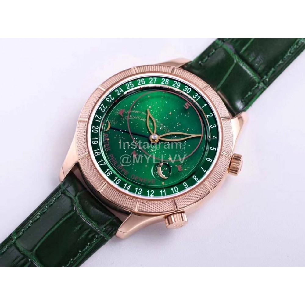 Patek Philippe 42mm Dial Multifunctional Watch Green
