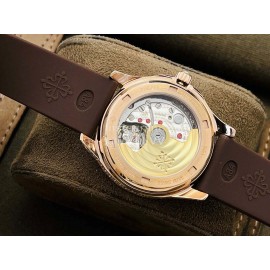 Patek Philippe Pff Factory Aquanaut Diamond Watch Brown