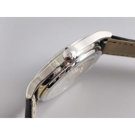 Patek Philippe Fashion Calatrava Round Case Leather Strap Watch