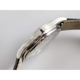 Patek Philippe Fashion Calatrava Round Case Leather Strap Watch