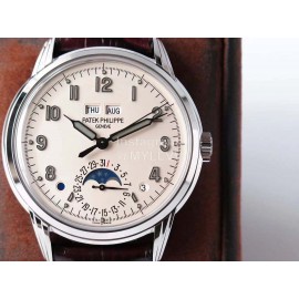 Patek Philippe New Leather Strap Multifunctional Watch