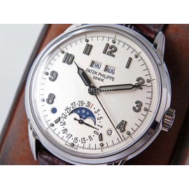 Patek Philippe New Leather Strap Multifunctional Watch