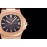 Patek Philippe Fashion Rubber Strap Black Dial Watch