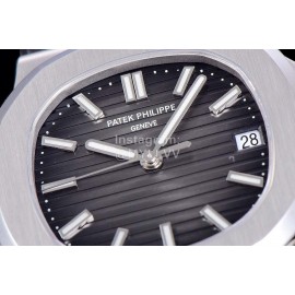 Patek Philippe Fashion Rubber Strap Watch Black