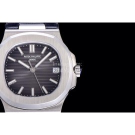 Patek Philippe Fashion Rubber Strap Watch Black
