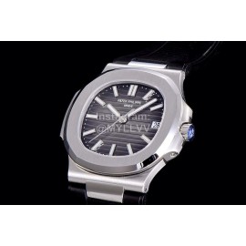 Patek Philippe Fashion Rubber Strap Watch Black