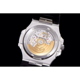 Patek Philippe Fashion Rubber Strap Watch Black