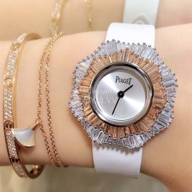 Piaget Limelight Diamond 33mm Dial Quartz Watch White