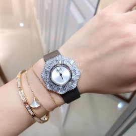 Piaget Limelight Diamond 33mm Dial Quartz Watch Coffee