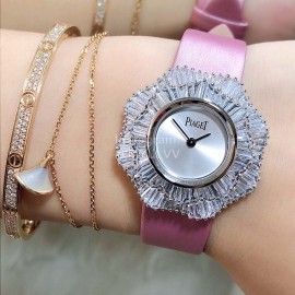 Piaget Limelight Diamond 33mm Dial Quartz Watch Pink