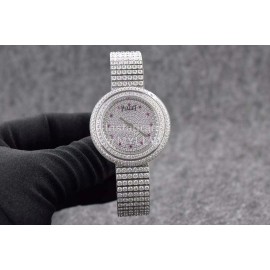 Piaget Possession Sapphire Crystal Glass Silver Watch