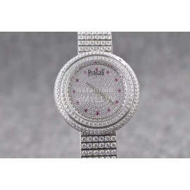 Piaget Possession Sapphire Crystal Glass Silver Watch