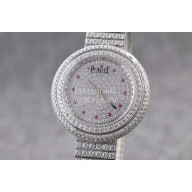 Piaget Possession Sapphire Crystal Glass Silver Watch
