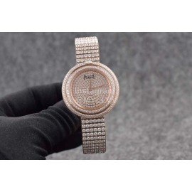 Piaget Possession Sapphire Crystal Glass Watch Rose Gold