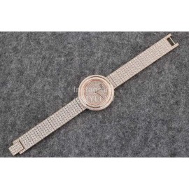 Piaget Possession Sapphire Crystal Glass Watch Rose Gold