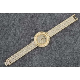 Piaget Possession Sapphire Crystal Glass Watch Gold