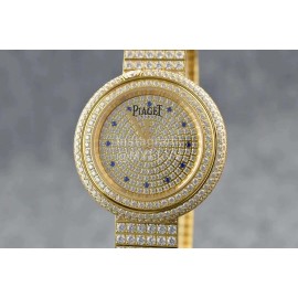 Piaget Possession Sapphire Crystal Glass Gold Watch