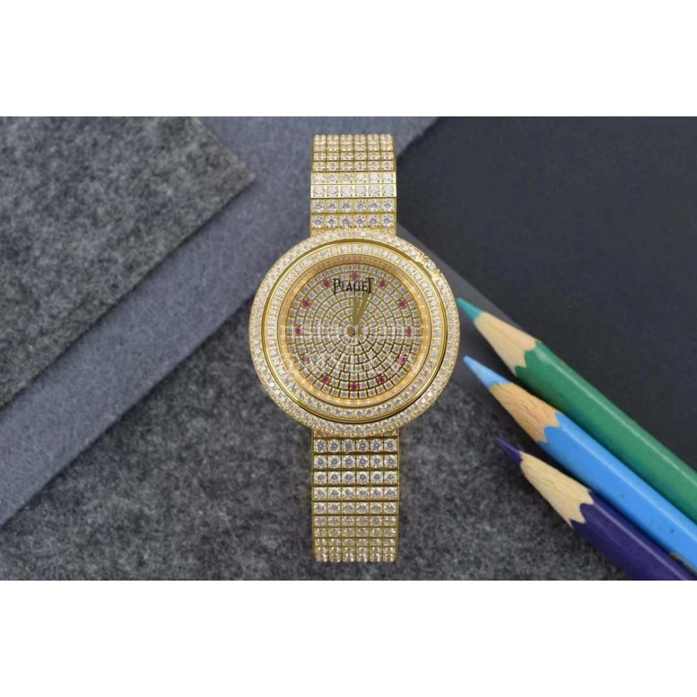 Piaget Possession New Sapphire Crystal Glass Watch Gold
