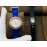 Piaget An Factory Diamond Case Leather Strap Watch Blue