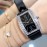 Piaget Limelight Square Diamond Sapphire Crystal Glass Watch