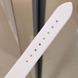 Piaget Limelight Sapphire Crystal Glass Square Diamond Watch White