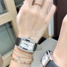 Piaget Limelight Sapphire Crystal Glass Square Diamond Watch