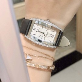 Piaget Limelight Sapphire Crystal Glass Square Diamond Watch