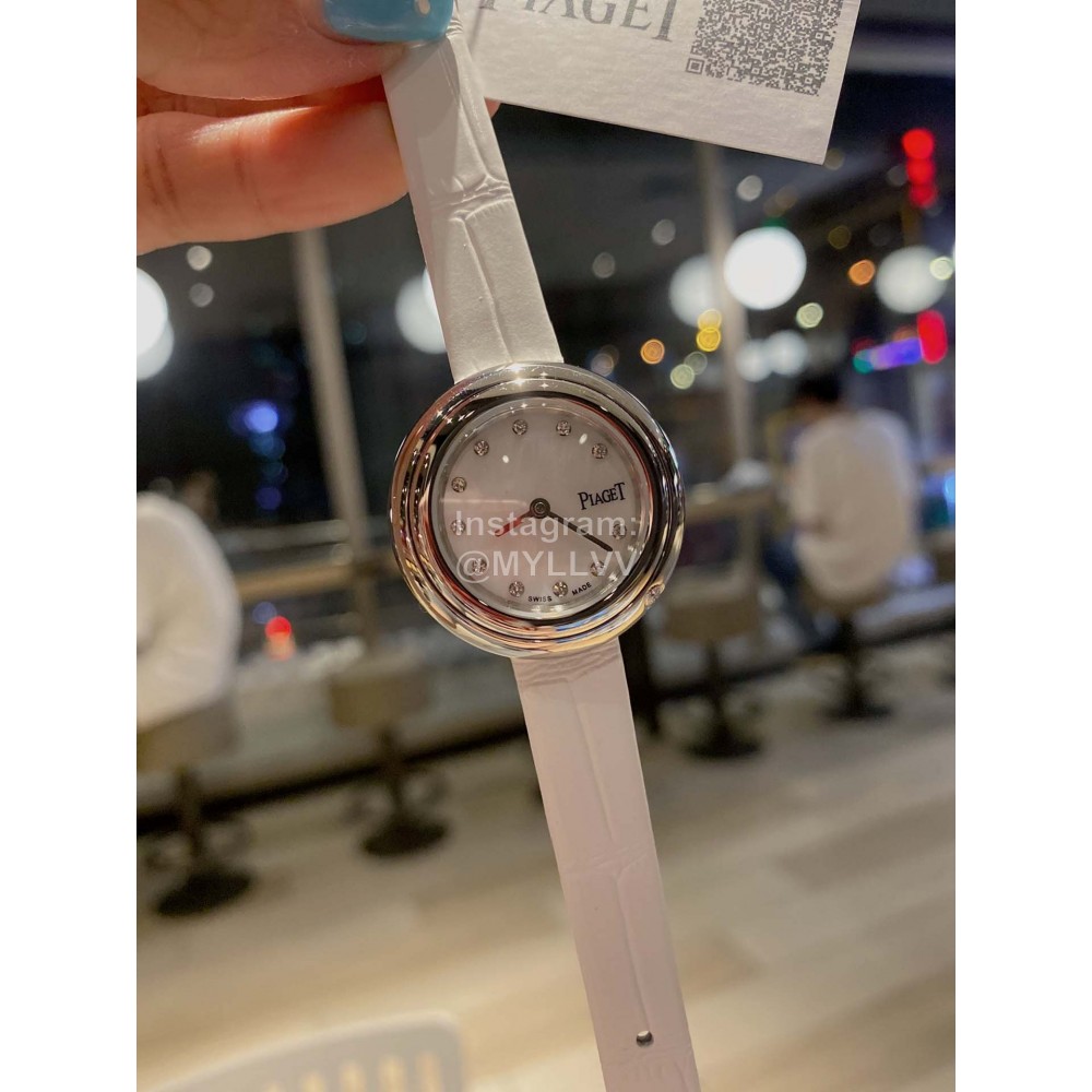 Piaget Possession Sapphire Crystal Glass Quartz Watch White