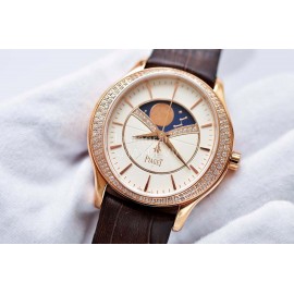 Piaget Limelight Stella 36mm Dial Diamond Watch Brown