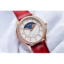 Piaget Limelight Stella 36mm Dial Diamond Watch Red