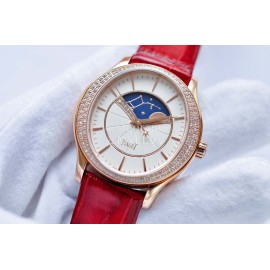 Piaget Limelight Stella 36mm Dial Diamond Watch Red