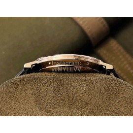 Piaget Pg Factory 38mm Dial Leather Strap Watch