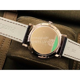 Piaget Pg Factory 38mm Dial Leather Strap Watch