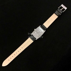 Piaget Limelight Diamond Dial Black Strap Watch 